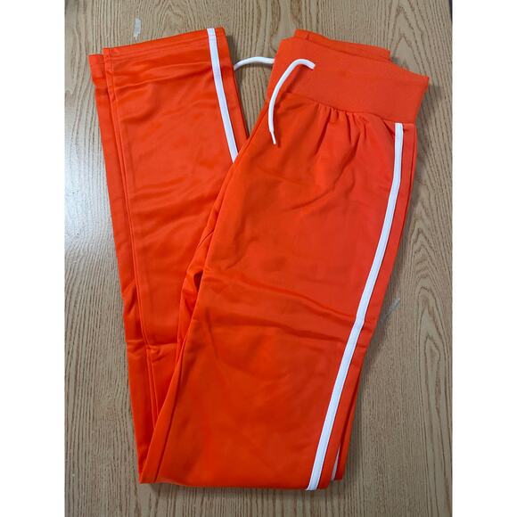 B26 New Women’s Hooters rare Vintage Tracksuit Pants size Small/Tall - Picture 1 of 5